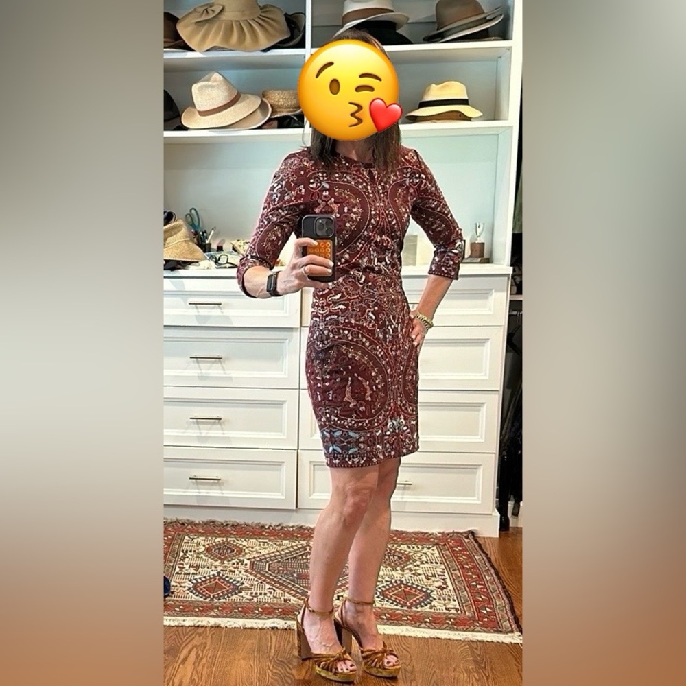 Haute Hippie embroidered minidress size 4